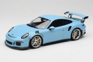 Porsche 911 991.1 GT3 RS Blå Matte Fælge Minichamps 1:18 153066235 Metal