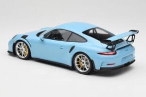 Porsche 911 991.1 GT3 RS Blå Matte Fælge Minichamps 1:18 153066235 Metal — billede 5 af 6