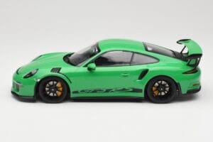 Porsche 911 991.1 GT3 RS Grøn Sorte Fælge Minichamps 1:18 153066228 Metal — billede 3 af 6