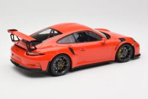 Porsche 911 991.1 GT3 RS Lava Orange Minichamps 1:18 155066220 Metal — billede 2 af 6