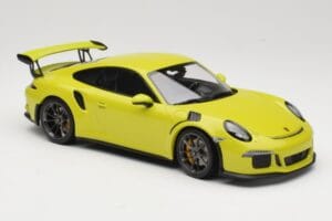 Porsche 911 991.1 GT3 RS Lysegrøn Minichamps 1:18 155066222 Metal — billede 4 af 6