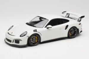 Porsche 911 991.1 GT3 RS Hvid Sorte Fælge Minichamps 1:18 153066224 Metal