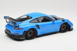 Porsche 911 991.2 GT2 RS Blå med Sorte Fælge Minichamps 1:18 155068308 Metal — billede 2 af 6
