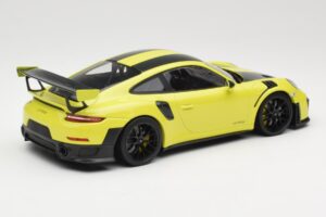 Porsche 911 GT2 RS 991.2 Weissach Package Grøn Sorte Fælge Minichamps 1:18 155068300-1 Metal — billede 2 af 6