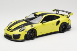 Porsche 911 GT2 RS 991.2 Weissach Package Grøn Sorte Fælge Minichamps 1:18 155068300-1 Metal