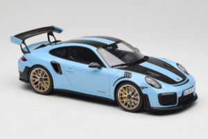 Porsche 911 991.2 GT2 RS Gulf Blue GT Spirit 1:18 CLDC027 Resin — billede 4 af 6
