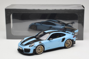 Porsche 911 991.2 GT2 RS Gulf Blue GT Spirit 1:18 CLDC027 Resin — billede 6 af 6