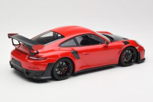 Porsche 911 GT2 RS 991.2 Rød Sorte Fælge Minichamps 1:18 155068307 Metal — billede 2 af 6