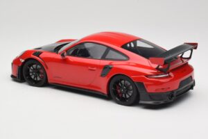 Porsche 911 GT2 RS 991.2 Rød Sorte Fælge Minichamps 1:18 155968307 Metal — billede 5 af 6