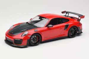 Porsche 911 GT2 RS 991.2 Rød Sorte Fælge Minichamps 1:18 155068307 Metal