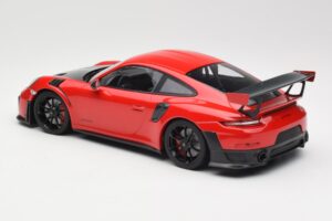 Porsche 911 GT2 RS 991.2 Rød Sorte Fælge Minichamps 1:18 155068307 Metal — billede 5 af 6