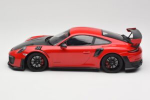 Porsche 911 GT2 RS 991.2 Rød Sorte Fælge Minichamps 1:18 155968307 Metal — billede 3 af 6