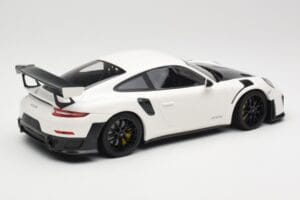 Porsche 911 991.2 GT2 RS Hvid med Sorte Fælge Minichamps 1:18 155068310 Metal — billede 2 af 6