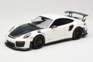 Porsche 911 991.2 GT2 RS Hvid med Sorte Fælge Minichamps 1:18 155068310 Metal