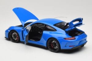 Porsche 911 991.2 GT3 Blå Minichamps 1:18 110067024 Metal — billede 5 af 8