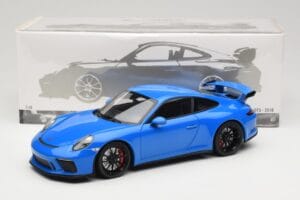 Porsche 911 991.2 GT3 Blå Minichamps 1:18 110067024 Metal — billede 8 af 8