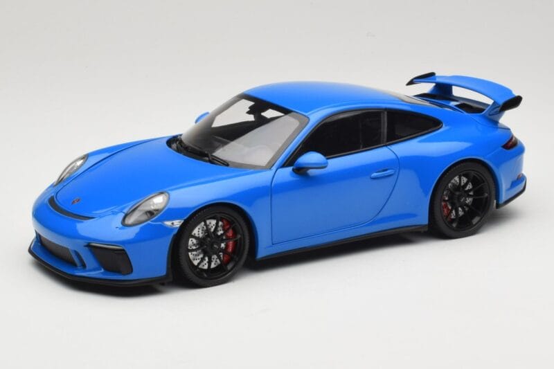 Porsche 911 991.2 GT3 Blå Minichamps 1:18 110067024 Metal