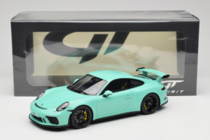 Porsche 911 991.2 GT3 Mintgrøn GT Spirit 1:18 GT550 Resin — billede 6 af 6