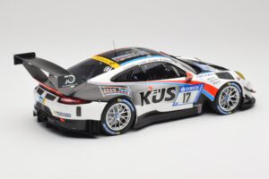 Porsche 911 991.2 GT3 R #17 Kues Team 75 Bernhard M. Christensen / K. Cairoli 24 Hours of Nurburgring 2018 Minichamps 1:18 15 — billede 2 af 6