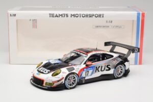 Porsche 911 991.2 GT3 R #17 Kues Team 75 Bernhard M. Christensen / K. Cairoli 24 Hours of Nurburgring 2018 Minichamps 1:18 15 — billede 6 af 6
