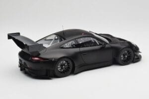 Porsche 911 991.2 GT3 R Matte Black Minichamps 1:18 155186901 Metal — billede 2 af 6