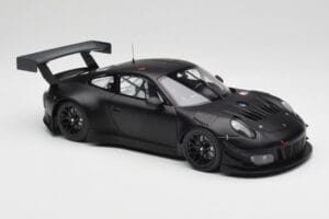 Porsche 911 991.2 GT3 R Matte Black Minichamps 1:18 155186901 Metal — billede 4 af 6
