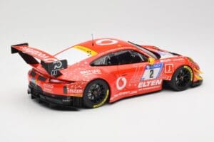Porsche 911 991.2 GT3 R #2 Team Gigaspeed S. Bockmann 24 Hours of Nurburgring 2018 Minichamps 1:18 155186902 Metal — billede 2 af 6