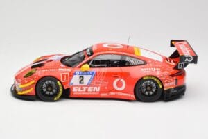 Porsche 911 991.2 GT3 R #2 Team Gigaspeed S. Bockmann 24 Hours of Nurburgring 2018 Minichamps 1:18 155186902 Metal — billede 3 af 6