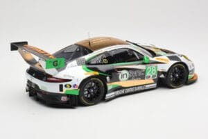 Porsche 911 991.2 GT3 R #28 Alegra Motorsports D. de Quesada / M. Morad Class Winners 24 Hours of Daytona 2017 Minichamps 1:1 — billede 2 af 6