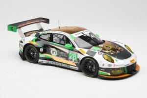 Porsche 911 991.2 GT3 R #28 Alegra Motorsports D. de Quesada / M. Morad Class Winners 24 Hours of Daytona 2017 Minichamps 1:1 — billede 4 af 6