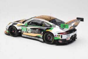 Porsche 911 991.2 GT3 R #28 Alegra Motorsports D. de Quesada / M. Morad Class Winners 24 Hours of Daytona 2017 Minichamps 1:1 — billede 5 af 6