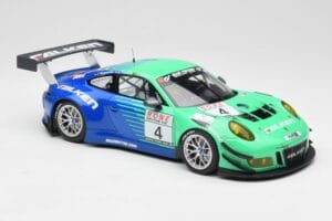 Porsche 911 991.2 GT3 R #4 Falken Motorsports J. Bergmeister / M. Ragginger VLN Westfalenfahrt 2017 Minichamps 1:18 155176904 — billede 4 af 6