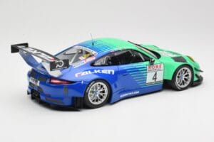 Porsche 911 991.2 GT3 R #4 Falken K. Bachler / M. Ragginger VLN Winner Round 6 2018 Minichamps 1:18 153186994 Metal — billede 2 af 6