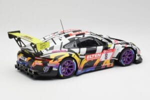 Porsche 911 991.2 GT3 R #8 Iron Force Ring Police 24 Hours Nürburgring 2019 Minichamps 1:18 153196088 Metal — billede 2 af 6