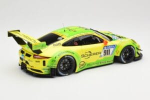 Porsche 911 991.2 GT3 R #911 Manthey Racing R. Dumas / F. Makowiecki 24 Hours of Nurburgring 2017 Minichamps 1:18 155176911 M — billede 2 af 6