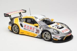 Porsche 911 991.2 GT3 R #99 Rowe Racing D. Olsen / M. Campbell 24 Hours of Spa 2019 Minichamps 1:18 155196099 Metal — billede 4 af 6