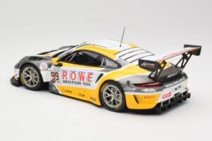 Porsche 911 991.2 GT3 R #99 Rowe Racing D. Olsen / M. Campbell 24 Hours of Spa 2019 Minichamps 1:18 155196099 Metal — billede 5 af 6