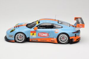 Porsche 911 991.2 GT3 R Pacific Gulf Racing #9 J. Lammers / K. Miura Super GT 300 Series 2017 Minichamps 1:18 155176909 Metal — billede 3 af 6