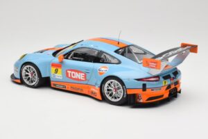 Porsche 911 991.2 GT3 R Pacific Gulf Racing #9 J. Lammers / K. Miura Super GT 300 Series 2017 Minichamps 1:18 155176909 Metal — billede 5 af 6