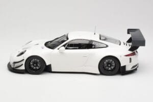Porsche 911 991.2 GT3 R Hvid med Sorte Fælge Minichamps 1:18 155186900 Metal — billede 3 af 6