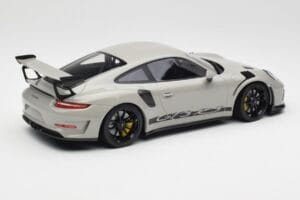 Porsche 911 991.2 GT3 RS Chalk Wording Sorte Fælge Minichamps 1:18 153068230 Metal — billede 2 af 6
