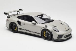 Porsche 911 991.2 GT3 RS Chalk Wording Sorte Fælge Minichamps 1:18 153068230 Metal — billede 4 af 6