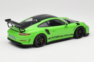 Porsche 911 991.2 GT3 RS Weissach Package Grøn Minichamps 1:18 153068233 Metal — billede 2 af 6