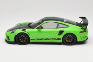 Porsche 911 991.2 GT3 RS Weissach Package Grøn Minichamps 1:18 153068233 Metal — billede 3 af 6