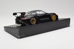 Porsche 911 991.2 GT3 RS Manthey Racing Sort Minichamps 1:18 MR-911-GT3RS-1803 Metal — billede 3 af 6