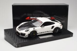 Porsche 911 991.2 GT3 RS Manthey Racing Hvid Minichamps 1:18 MR-911-GT3RS-1801 Metal — billede 6 af 6