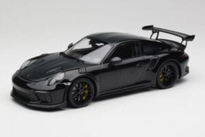Porsche 911 991.2 GT3 RS Weissach Package Sort & Sorte Hjul Minichamps 1:18 153068228 Metal