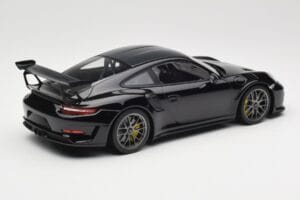 Porsche 911 991.2 GT3 RS Weissach Package Sort Sølv Magnesium Fælge Minichamps 1:18 153068229 Metal — billede 2 af 6