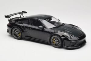 Porsche 911 991.2 GT3 RS Weissach Package Sort Sølv Magnesium Fælge Minichamps 1:18 153068229 Metal — billede 4 af 6