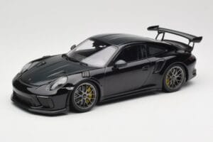 Porsche 911 991.2 GT3 RS Weissach Package Sort Sølv Magnesium Fælge Minichamps 1:18 153068229 Metal